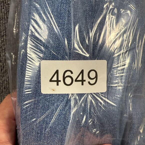 VTG Eddie Bauer Denim Button Up Shirt Men's XXL Blue Chest Pocket Workwear - Picture 9 of 9